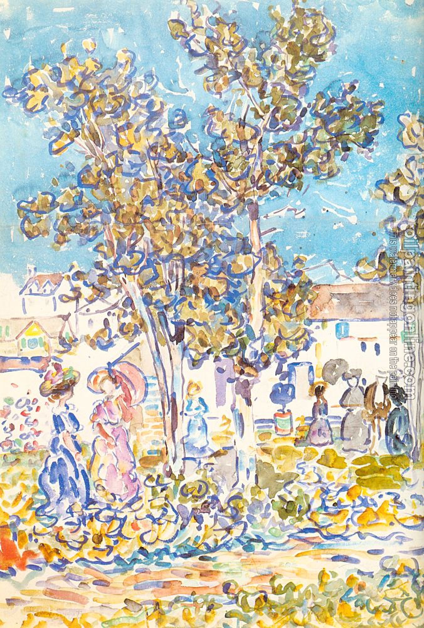 Prendergast, Maurice Brazil - Spring Promenade